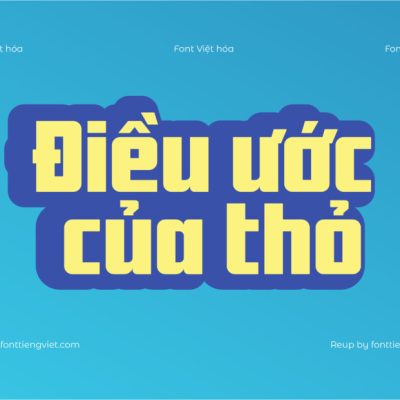 Font Việt hóa SVN Black Stuff (Bold)