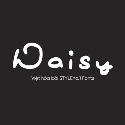 Font Việt hóa SVN Daisy