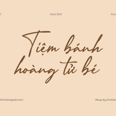 Font Việt hóa SVN Diamonda