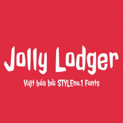 Font Việt hóa SVN Jolly Lodger