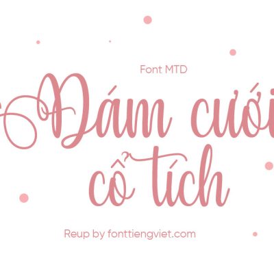 Font Việt hóa MTD Yessy