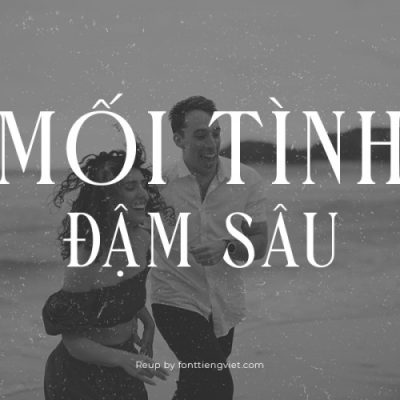 Font việt hoá MTD Danielle Harris Caps