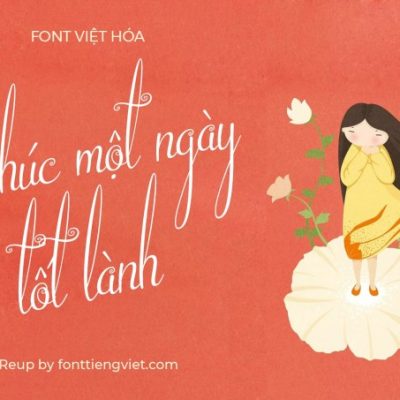 Font việt hóa MTD Beautiful Friends