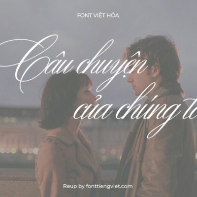 Font việt hóa MTD Bibliophile Script