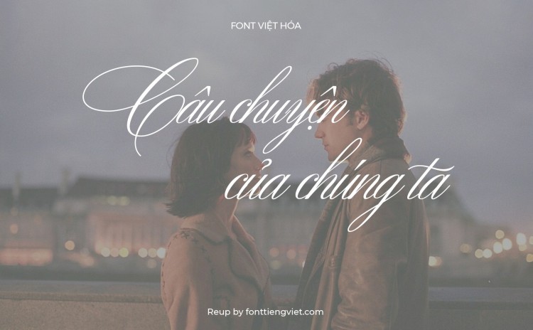 Font việt hóa MTD Bibliophile Script