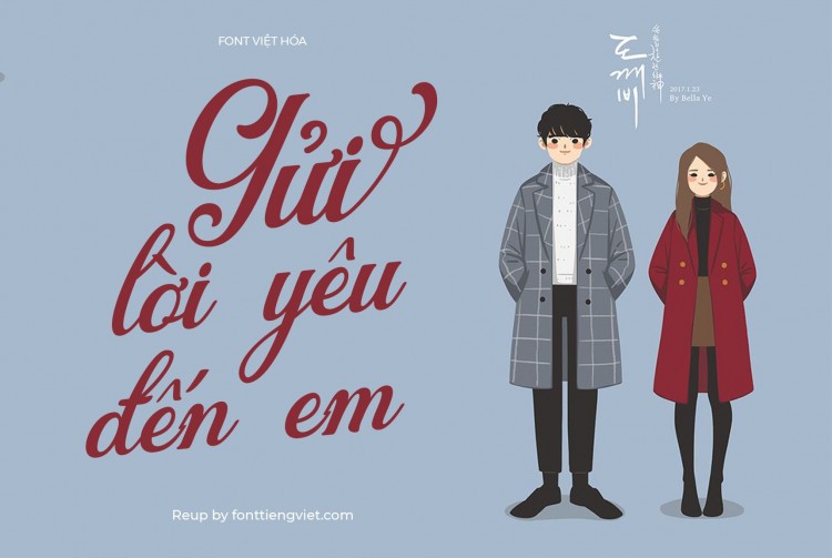 Font việt hóa MTD Broadwa (2 font)