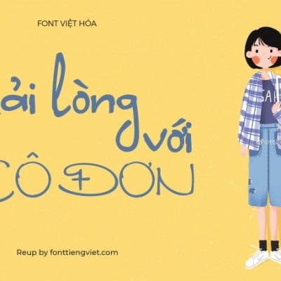 Font việt hóa MTD Brunette