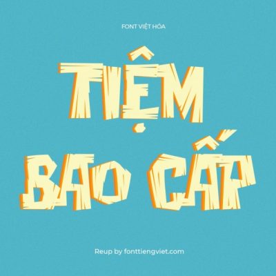 Font việt hóa MTD Creaky Frank