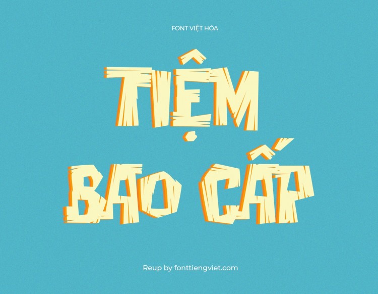 Font việt hóa MTD Creaky Frank