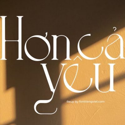 Font việt hóa MTD Doppelganger Display