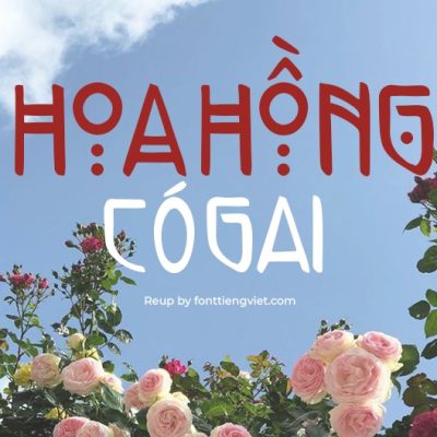 Font việt hóa MTD Elodie