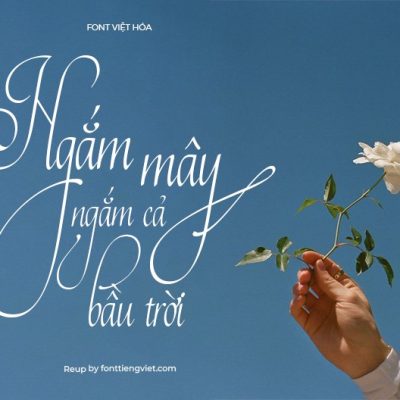 Font việt hóa MTD Fado