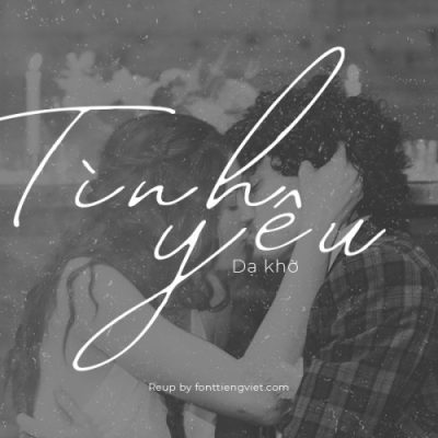 Font việt hoá MTD William Letter