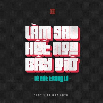 Font việt hóa LNTH Pincoya Black