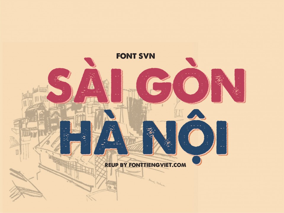 Font việt hóa SVN A Love Of Thunder