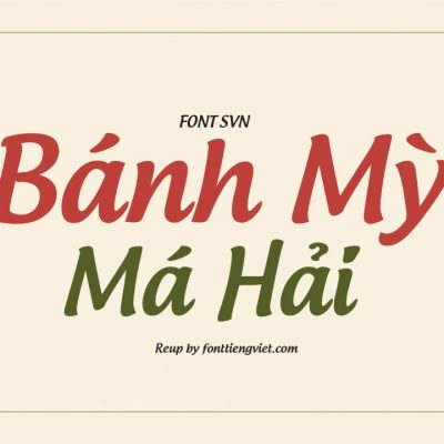 Font việt hóa SVN Androgyne