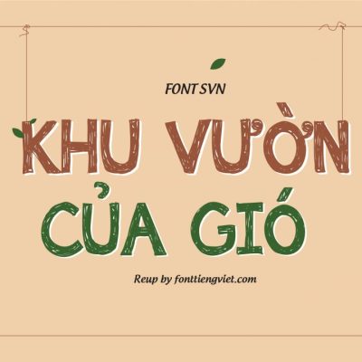 Font việt hóa SVN Appleberry