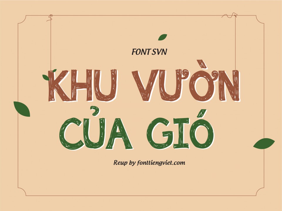 Font việt hóa SVN Appleberry