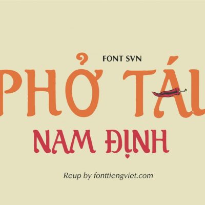 Font việt hóa SVN Bear