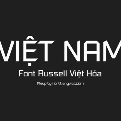 Font việt hóa SVN Russell