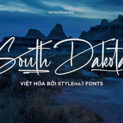 Font việt hóa SVN South Dakota