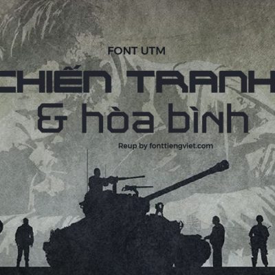 Font việt hóa UTM NguyenHa (2 font)