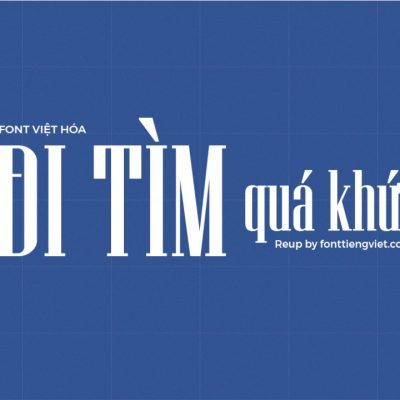 Font việt hóa UTM Niagara