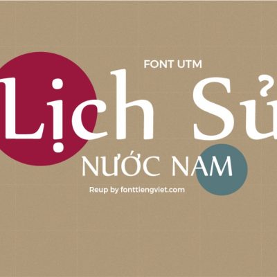 Font việt hóa UTM Nyala