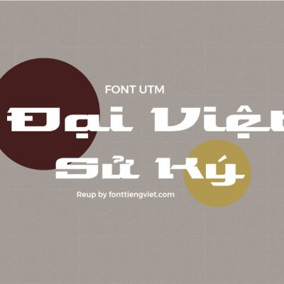 Font việt hóa UTM Omni