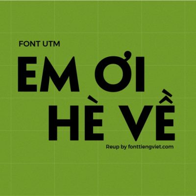 Font việt hóa UTM Penumbra (2 font)