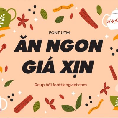 Font việt hóa UTM Sharnay
