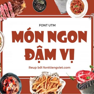 Font việt hóa UTM Showcard
