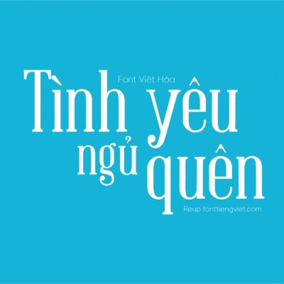 Font việt hóa VL Abraham Lincoln