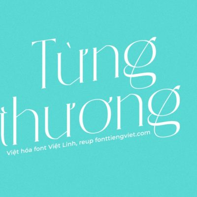 Font việt hóa VL Cerlions