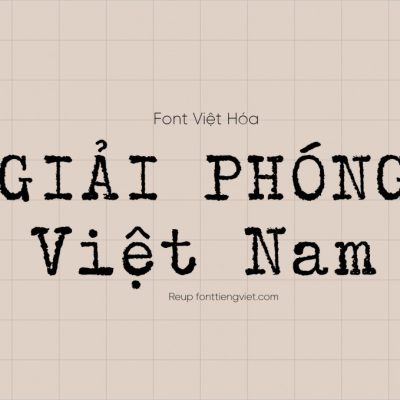 Font việt hóa VL Typewriter BasiX (2 font)