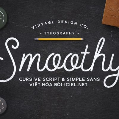 Font việt hóa iciel Smoothy