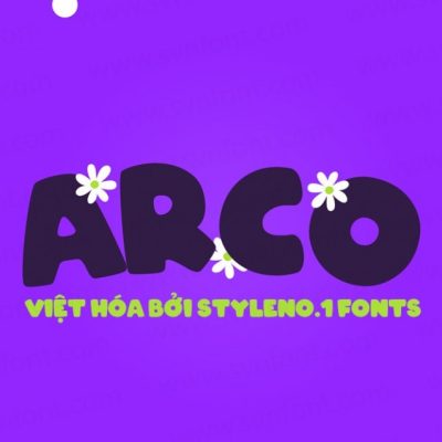 Font việt hóa SVN ARCO Typography