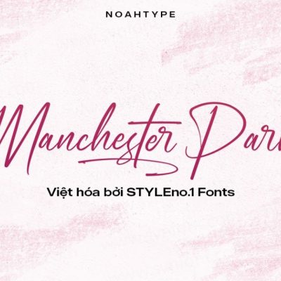 Font việt hóa SVN Manchester Park