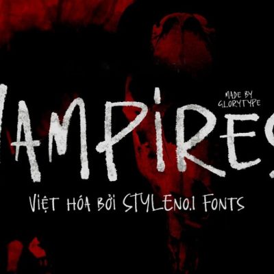 Font việt hóa SVN Vampires
