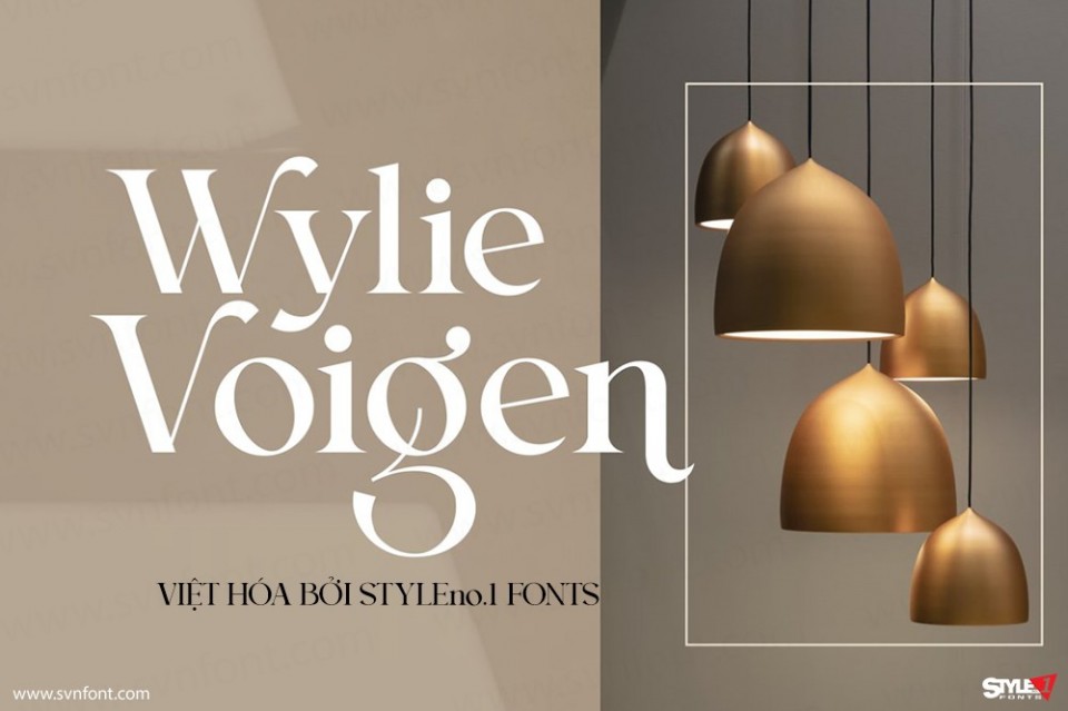 Font việt hóa SVN Wylie Voigen