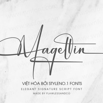 Font Việt hóa SVN Magllin