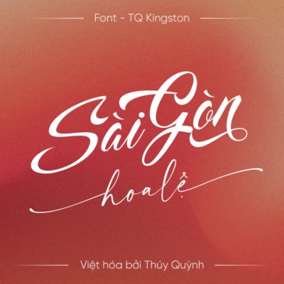 Font việt hoá TQ Kingston