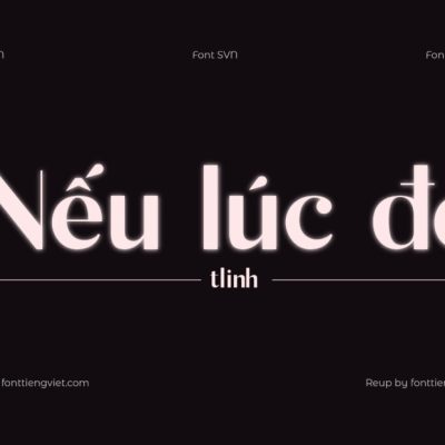 Font Việt hóa SVN Sunflora